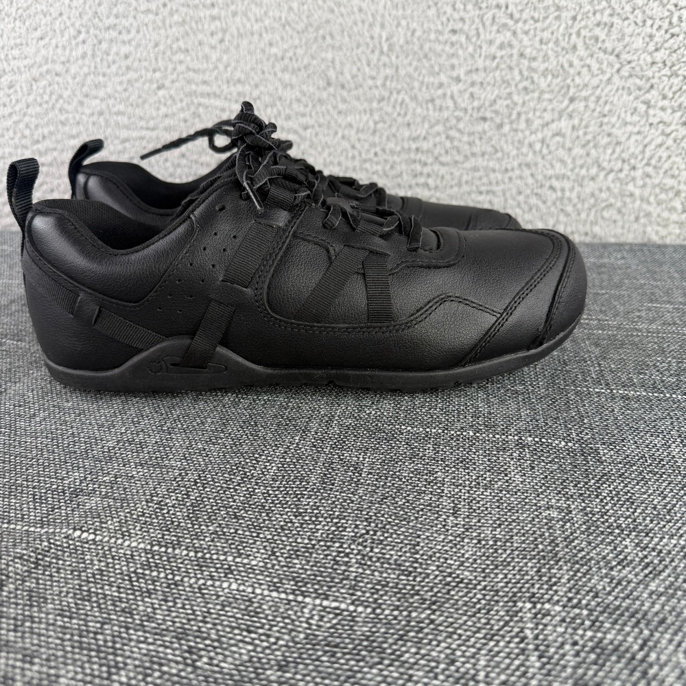 Xero Shoes Prio All-Day Men 8.5 Black Leather Minimalist Barefoot F210525W